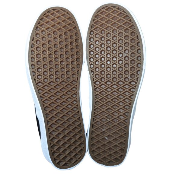 Vans NIB Youth 4 Black & White Ward Low Top Suede Lace Up Sneakers - Picture 5 of 10